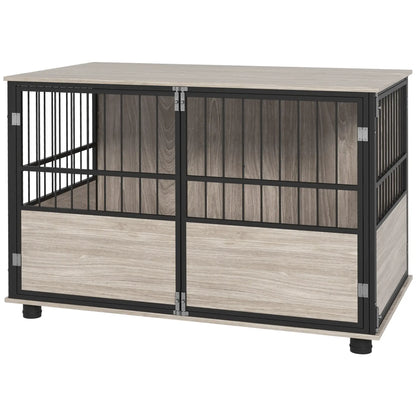 Cage pour chien en acier